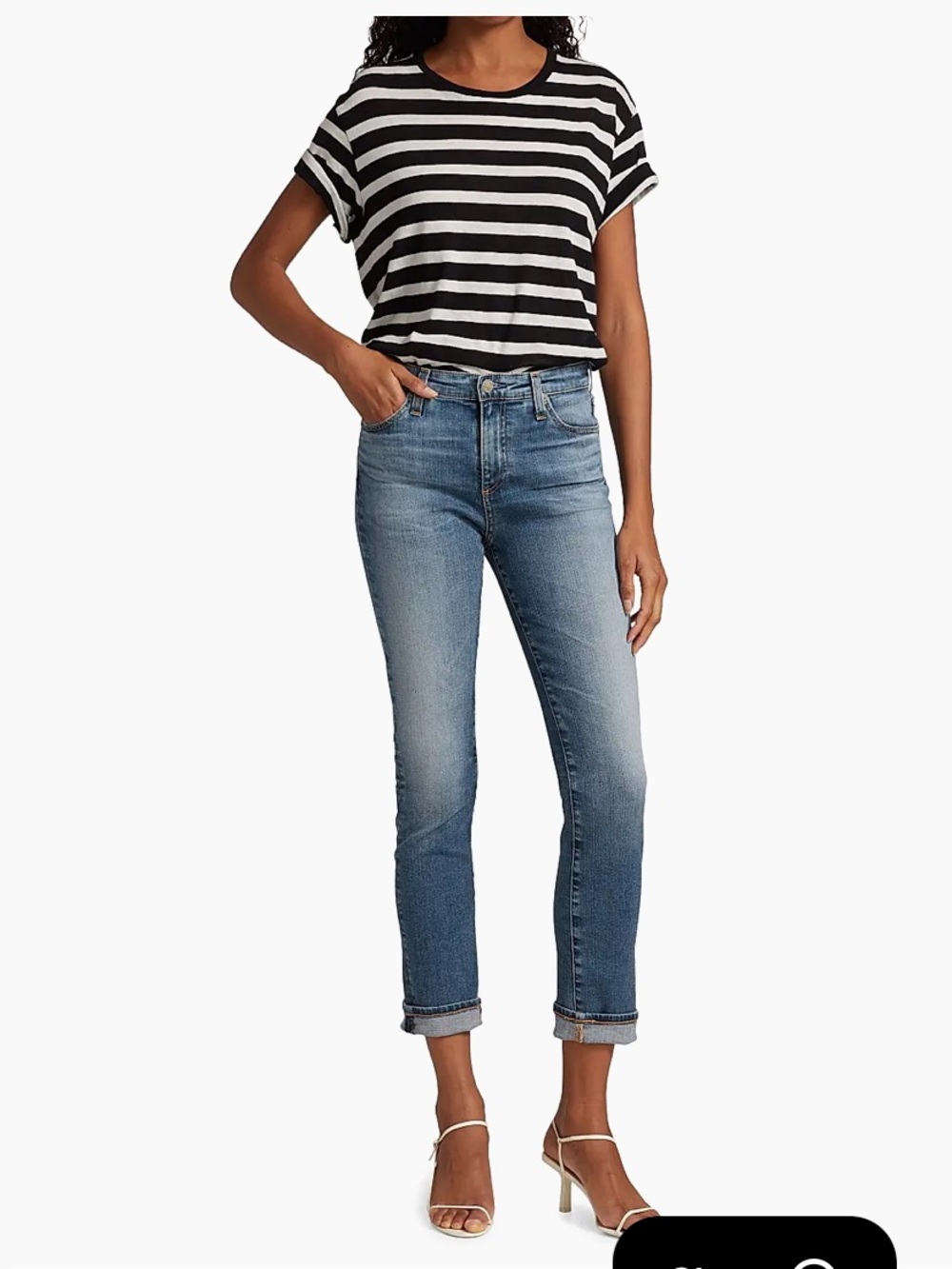 AG MARI High Rise Straight Jean 28R